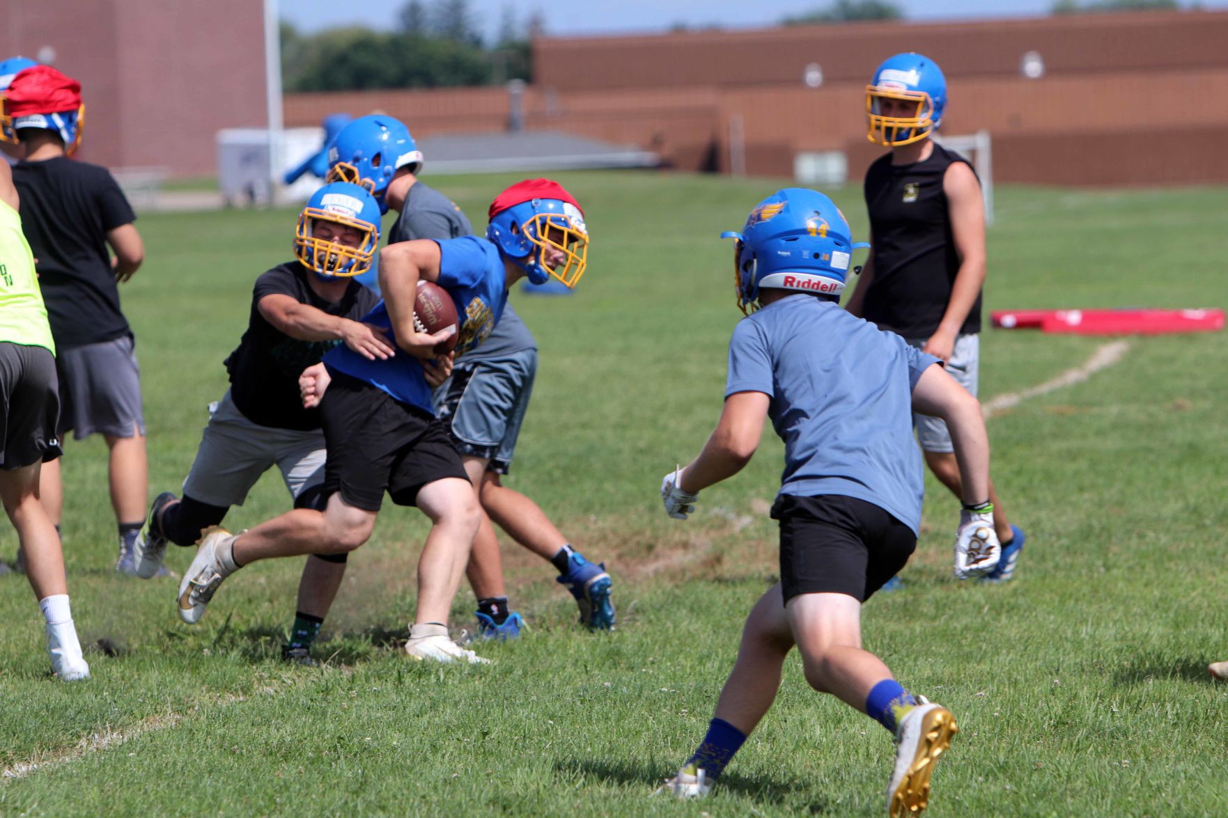 Mauston Football Practice